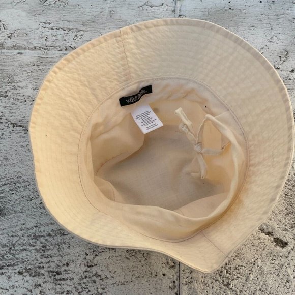 Wild Fable Girl Hat Round Bucket Hat Beige Cap One Size - Picture 5 of 8
